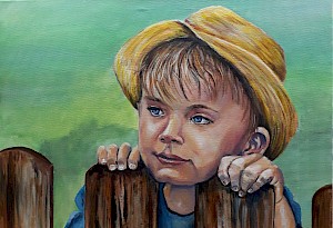 Zaunblick (Verkauft/Sold)