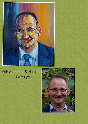 Ortsvorsteher von Steinsfurt Rüdiger Pyck