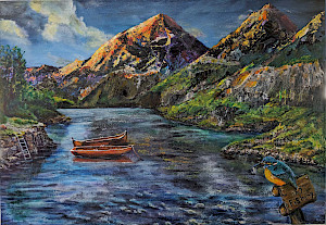 Norwegen/ No fishing (Verkauft/Sold)